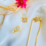 Gold Dilruba Baget Set