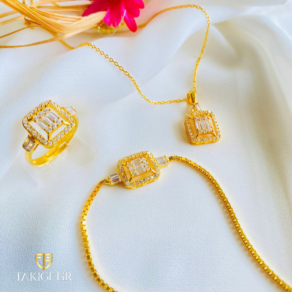 Gold Güher Baget Set