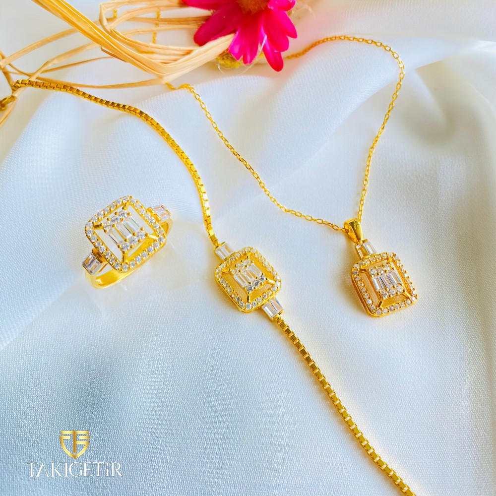 Gold Güher Baget Set