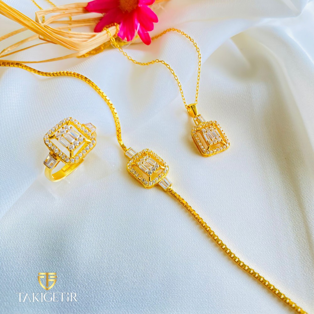 Gold Güher Baget Set