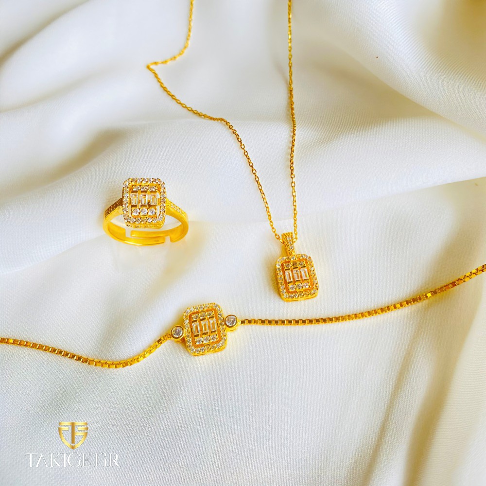 Gold Mehsa Baget Set