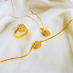 Gold Mehsa Baget Set